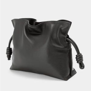 LOEWE
Flamenco Mini Napa Clutch Bag with Chain
